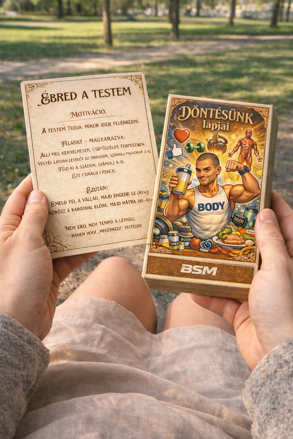 Döntésünk lapjai - Motivációs kártya pakli (70 lapos)